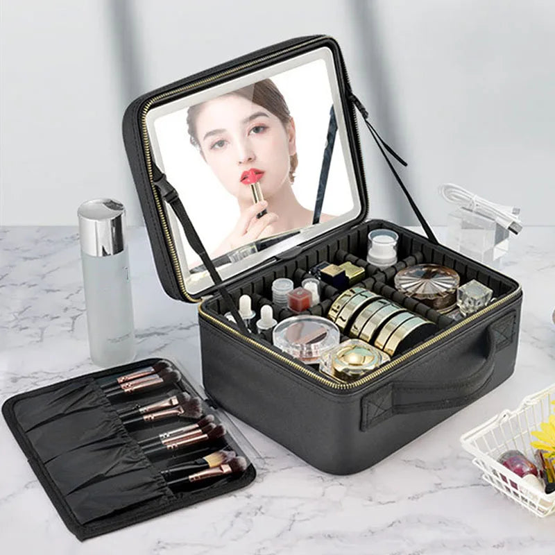 Lumora LED Makeup Bag – Your Perfect Travel Companion