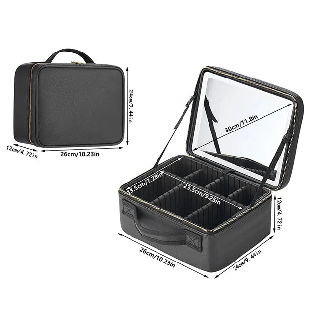 Lumora LED Makeup Bag – Your Perfect Travel Companion