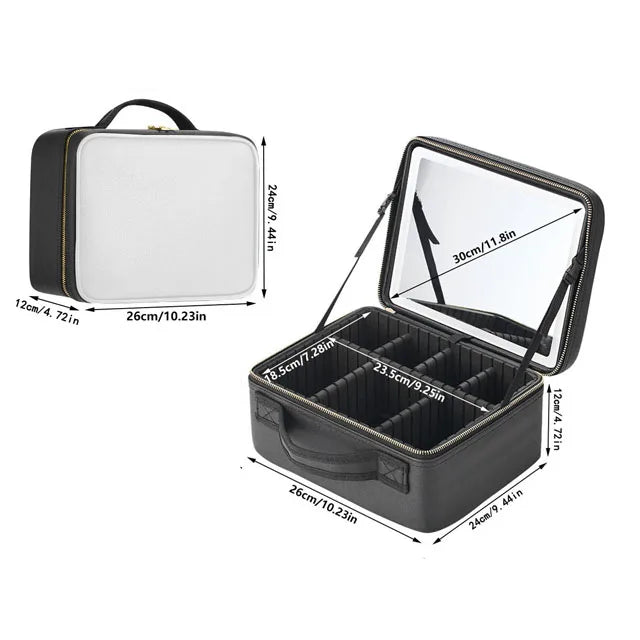 Lumora LED Makeup Bag – Your Perfect Travel Companion