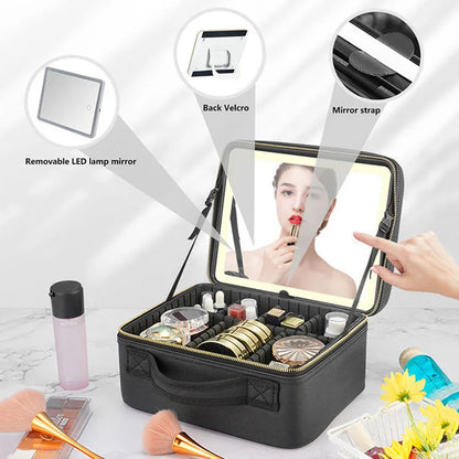Lumora LED Makeup Bag – Your Perfect Travel Companion