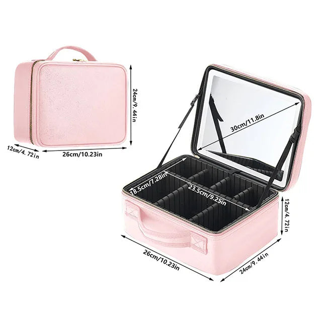 Lumora LED Makeup Bag – Your Perfect Travel Companion